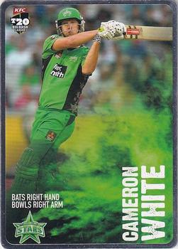 2014-15 Tap 'N' Play CA/BBL Cricket - Silver #125 Cameron White Front