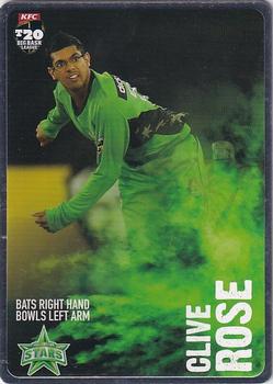 2014-15 Tap 'N' Play CA/BBL Cricket - Silver #138 Clive Rose Front