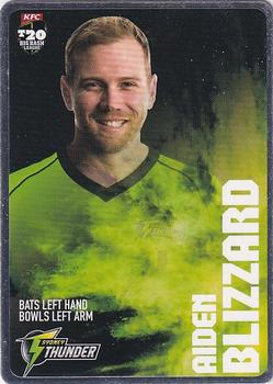 2014-15 Tap 'N' Play CA/BBL Cricket - Silver #173 Aiden Blizzard Front
