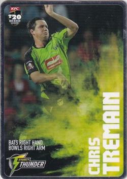 2014-15 Tap 'N' Play CA/BBL Cricket - Silver #176 Chris Tremain Front