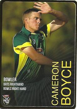 2014-15 Tap 'N' Play CA/BBL Cricket - Gold #036 Cameron Boyce Front