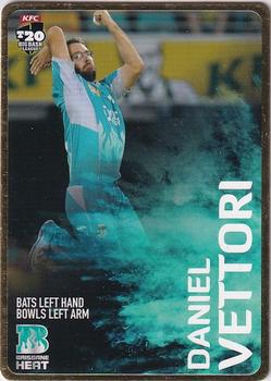 2014-15 Tap 'N' Play CA/BBL Cricket - Gold #083 Daniel Vettori Front