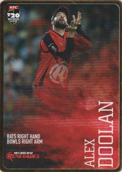 2014-15 Tap 'N' Play CA/BBL Cricket - Gold #112 Alex Doolan Front