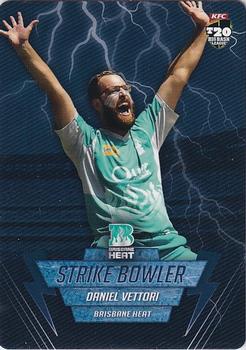 2014-15 Tap 'N' Play CA/BBL Cricket - Strike Bowler #SB18 Daniel Vettori Front