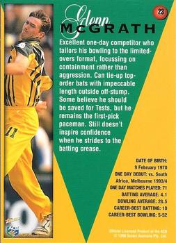 1998-99 Select Tradition Retail - Promotional #23 Glenn McGrath Back