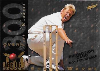 1998-99 Select Tradition Retail - Promotional #RB6 Shane Warne Front