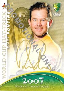 2007-08 Select - Promos #WSC42 Ricky Ponting Front