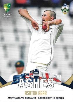 2017-18 Tap 'N' Play Ashes #003 Ashton Agar Front