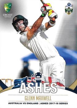 2017-18 Tap 'N' Play Ashes #014 Glenn Maxwell Front