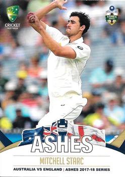 2017-18 Tap 'N' Play Ashes #019 Mitchell Starc Front