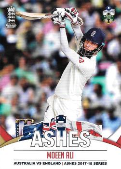 2017-18 Tap 'N' Play Ashes #024 Moeen Ali Front