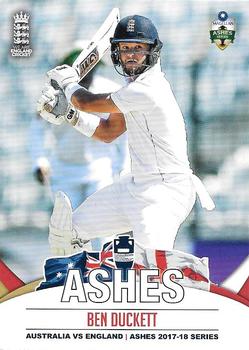 2017-18 Tap 'N' Play Ashes #033 Ben Duckett Front
