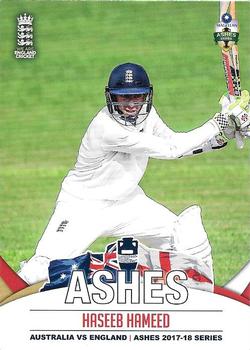 2017-18 Tap 'N' Play Ashes #036 Haseeb Hameed Front