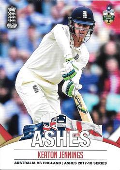 2017-18 Tap 'N' Play Ashes #037 Keaton Jennings Front