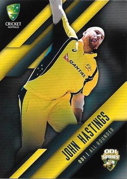 2017-18 Tap 'N' Play Ashes #068 John Hastings Front