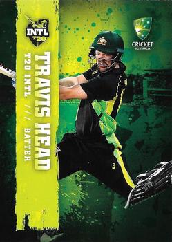 2017-18 Tap 'N' Play Ashes #084 Travis Head Front