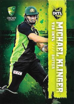 2017-18 Tap 'N' Play Ashes #086 Michael Klinger Front
