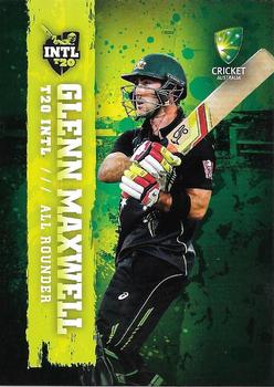 2017-18 Tap 'N' Play Ashes #088 Glenn Maxwell Front