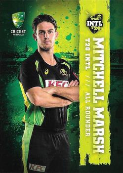 2017-18 Tap 'N' Play Ashes #089 Mitchell Marsh Front