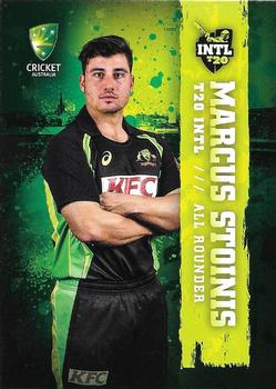 2017-18 Tap 'N' Play Ashes #092 Marcus Stoinis Front