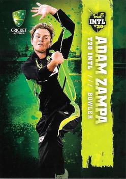 2017-18 Tap 'N' Play Ashes #095 Adam Zampa Front