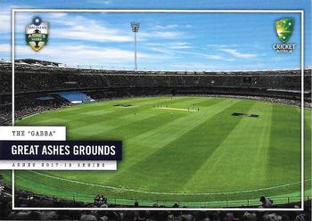 2017-18 Tap 'N' Play Ashes #096 The Gabba Front