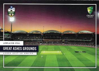 2017-18 Tap 'N' Play Ashes #097 Adelaide Oval Front