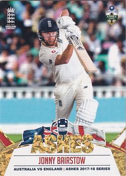 2017-18 Tap 'N' Play Ashes - Gold #026 Jonny Bairstow Front