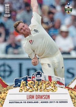2017-18 Tap 'N' Play Ashes - Gold #032 Liam Dawson Front