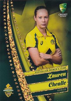 2017-18 Tap 'N' Play Ashes - Gold #052 Lauren Cheatle Front