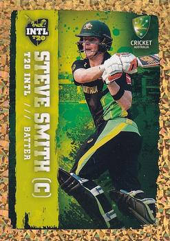 2017-18 Tap 'N' Play Ashes - Gold #078 Steve Smith Front