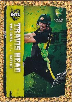 2017-18 Tap 'N' Play Ashes - Gold #084 Travis Head Front