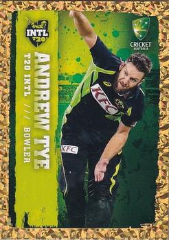 2017-18 Tap 'N' Play Ashes - Gold #093 Andrew Tye Front