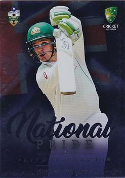 2017-18 Tap 'N' Play Ashes - National Pride #NP-05 Peter Handscomb Front