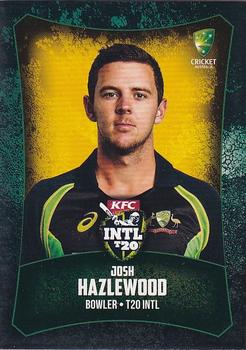 2016-17 Tap 'N' Play CA/BBL Cricket #054 Josh Hazlewood Front