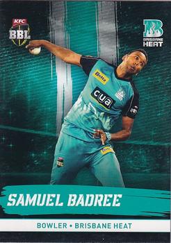 2016-17 Tap 'N' Play CA/BBL Cricket #082 Samuel Badree Front
