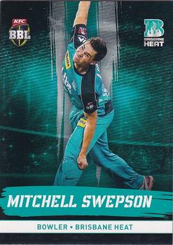 2016-17 Tap 'N' Play CA/BBL Cricket #094 Mitchell Swepson Front