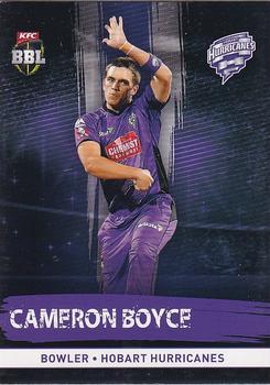 2016-17 Tap 'N' Play CA/BBL Cricket #100 Cameron Boyce Front