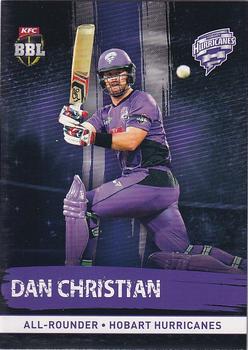 2016-17 Tap 'N' Play CA/BBL Cricket #102 Dan Christian Front