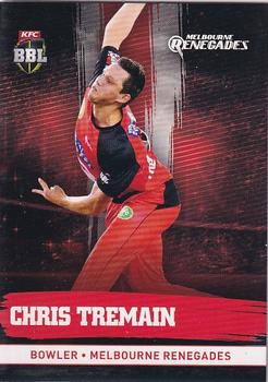 2016-17 Tap 'N' Play CA/BBL Cricket #126 Chris Tremain Front