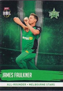 2016-17 Tap 'N' Play CA/BBL Cricket #135 James Faulkner Front