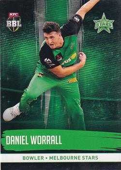 2016-17 Tap 'N' Play CA/BBL Cricket #143 Daniel Worrall Front