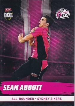 2016-17 Tap 'N' Play CA/BBL Cricket #167 Sean Abbott Front