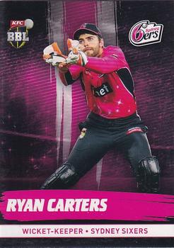 2016-17 Tap 'N' Play CA/BBL Cricket #171 Ryan Carters Front