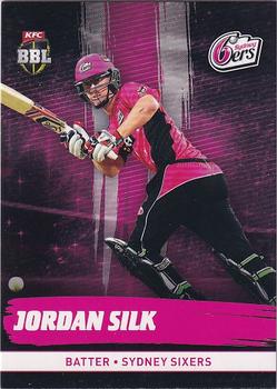 2016-17 Tap 'N' Play CA/BBL Cricket #178 Jordan Silk Front