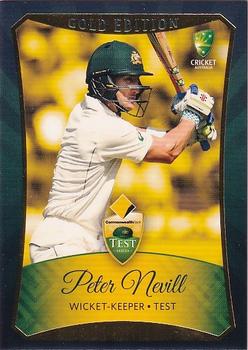 2016-17 Tap 'N' Play CA/BBL Cricket - Gold #009 Peter Nevill Front