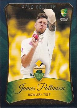 2016-17 Tap 'N' Play CA/BBL Cricket - Gold #011 James Pattinson Front