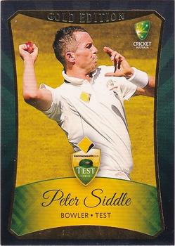2016-17 Tap 'N' Play CA/BBL Cricket - Gold #012 Peter Siddle Front