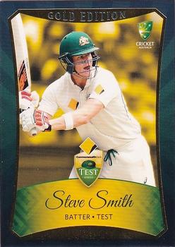 2016-17 Tap 'N' Play CA/BBL Cricket - Gold #013 Steven Smith Front
