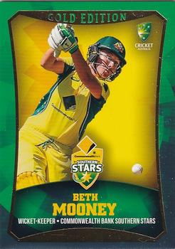 2016-17 Tap 'N' Play CA/BBL Cricket - Gold #028 Beth Mooney Front
